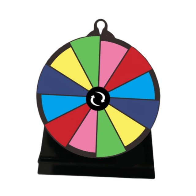 segolike Roulette de Table à Roue Rotative de 5,91 Po Rotation pour Carnaval Fête Spectacle avec Panneau Rotatif