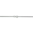 thumbnail image 4 of 14K White Gold Wg 1.3mm Curb Pendant Chain (18 X 1.3) Made In South Africa pen100-18, 4 of 4