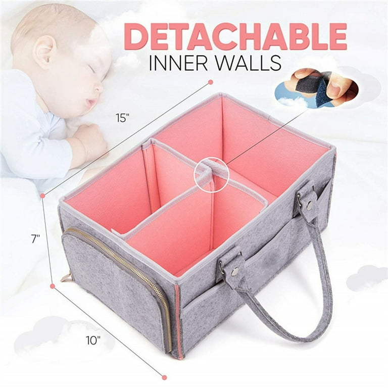 Baby Diaper Caddy Organizer Bags Portable Holder Bags For Baby's