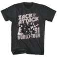 thumbnail image 1 of Saved By The Bell 80s Comedy Sitcom Zach Attack World Tour Adult T-Shirt Tee, 1 of 2