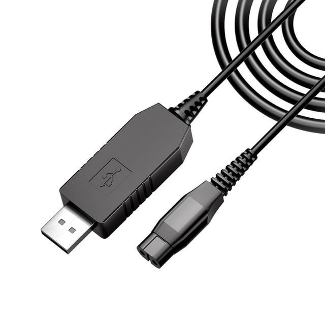 Vancle Charger for Philips One Blade QP2520,4.3V USB Charging Cable A00390 Replacement Charger Cord for Philips Norelco One Blade QP2520,QP2620,QG3320,RQ320,RQ328,RQ330,RQ331 RQ338,RQ350