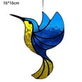 thumbnail image 2 of Glass window hangings, birdie outdoor interior decoration kitchen window, gift, 2 of 5