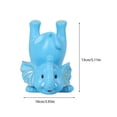 thumbnail image 4 of Soporte de exhibición Yuarrent para gafas de sol resina Premium elefante Amarillo, 4 of 6