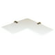 thumbnail image 3 of Estantes De Pared De Esquina De Seguridad Acrílicos Estantes Flotantes Dormitorio Bao Blanco Sunnimix cuarto de baño del estante de la esquina, 3 of 6