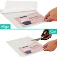 thumbnail image 6 of Mead, MEA39027, EZAlign Thermal Laminating Pouches, 25 / Pack, Clear, 6 of 6