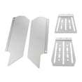 thumbnail image 1 of 4 piezas de placa protectora de de chasis de coche RC, de acero inoxidable, ligeras, accesorios protectores de piezas adecuados para la insta, 1 of 7