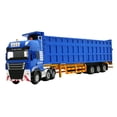 thumbnail image 2 of 1:50 Camión Coches de juguete Transporte Vehículos de transporte Coleccionables de juguete, Regalos de cumpleaños, Adornos escritorio, Azul CUTICAT Modelos de semirremolque, 2 of 8