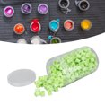 thumbnail image 1 of 300pcs  Pigment Cups Disposable  Ink Cup Small  Cup Silicone  Ink Cup Color Container for  Ink  Accessories 12mm, 1 of 8