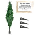 thumbnail image 4 of Árbol de Navidad artificial Gloreyan Green de 55 cm con soporte, 4 of 7