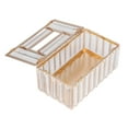 thumbnail image 4 of Tissues Box Gold Plating Process Fine Workmanship Simple Fashion Multi Purpose Tissue Storage BoxGold, 4 of 22