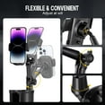 thumbnail image 3 of SPEEDWOW 2-in-1 Car Cup Holder Phone Mount with Adjustable Base, Expands to fit bottles & 360° Rotation- Universal Compatibility for iPhone, Samsung & All Smartphones, 3 of 16