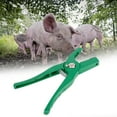 thumbnail image 3 of Animal ear marker pliers, universal animal ear marker applicator, animal ear label installation tool, 90 degree applicator punch, used for livestock pigs, sheep, goats, cats, cows, 3 of 9