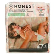 The Honest Company Honest Diapers, Size 5, 27+ lbs, Wingin It, 20 Diapers