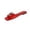 Red, variant on Willtoo Women's Rhinestones Slides Summer Fashion Flat Sandals Square Open Toe Casual Slipper for Beach Vacation Shower