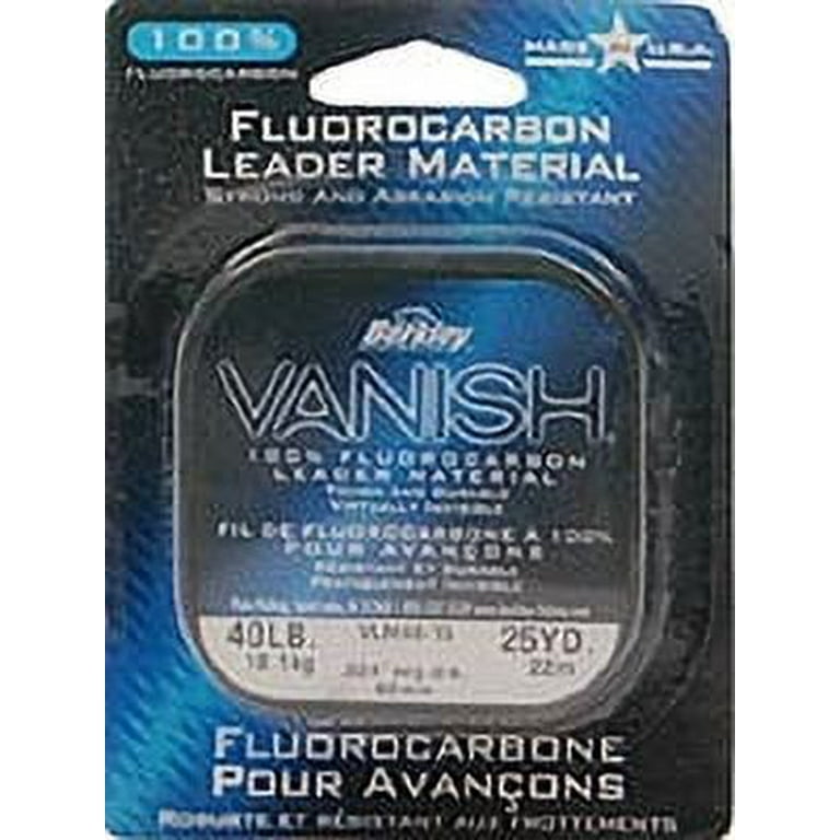 Berkley Vanish® Leader Material, Clear, 40lb | 18.1kg Fishing Line