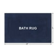 thumbnail image 6 of Better Homes & Gardens Cotton Reversible Bath Rug, Blue Admiral, 17" x 24", 6 of 11