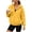Yellow-4, variant on Stamzod Workout Jackets for Women Solid Color Long Sleeve Zip Up Hoodie Casual Womens Cropped Jacket with Pocket Gray L