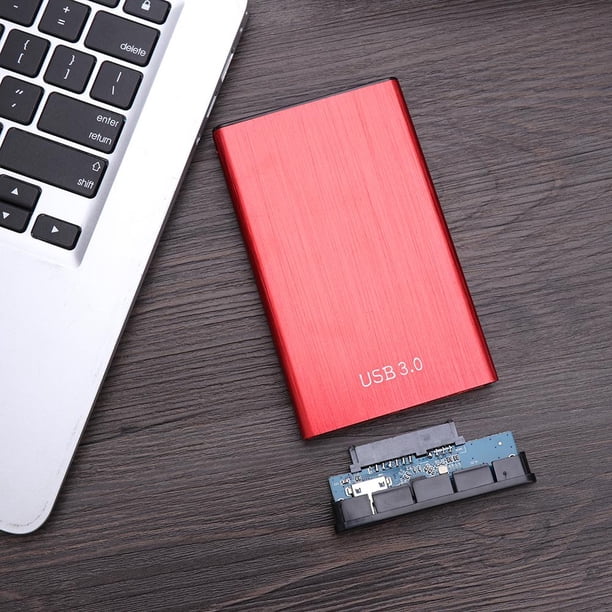 Caja de disco duro portátil USB 3.0 Caja de caja externa HDD SSD de 25 pulgadas