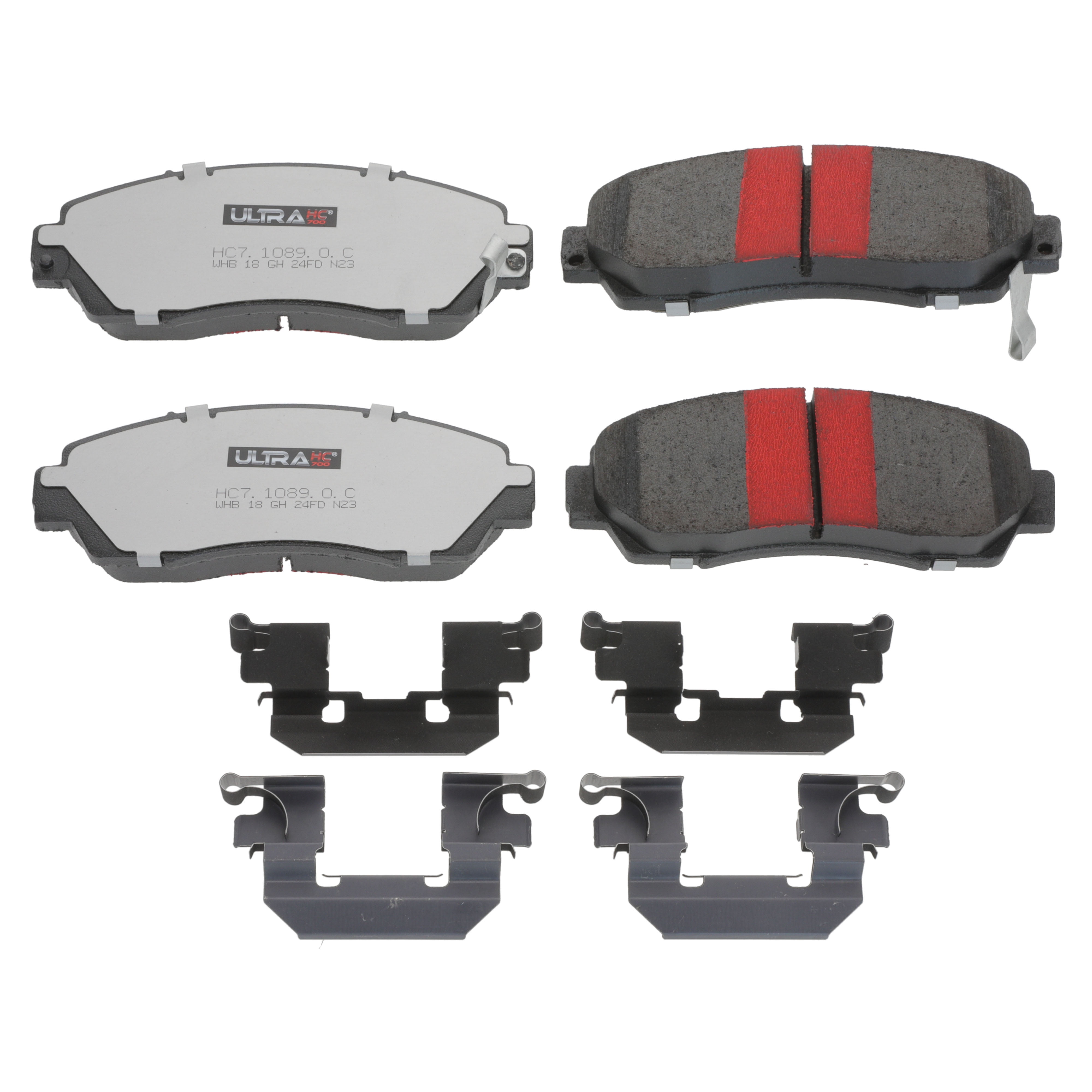 UltraHC 700 Brake Pad Set, Front HC7.1089.0.C, Honda CR-V 2011-2007