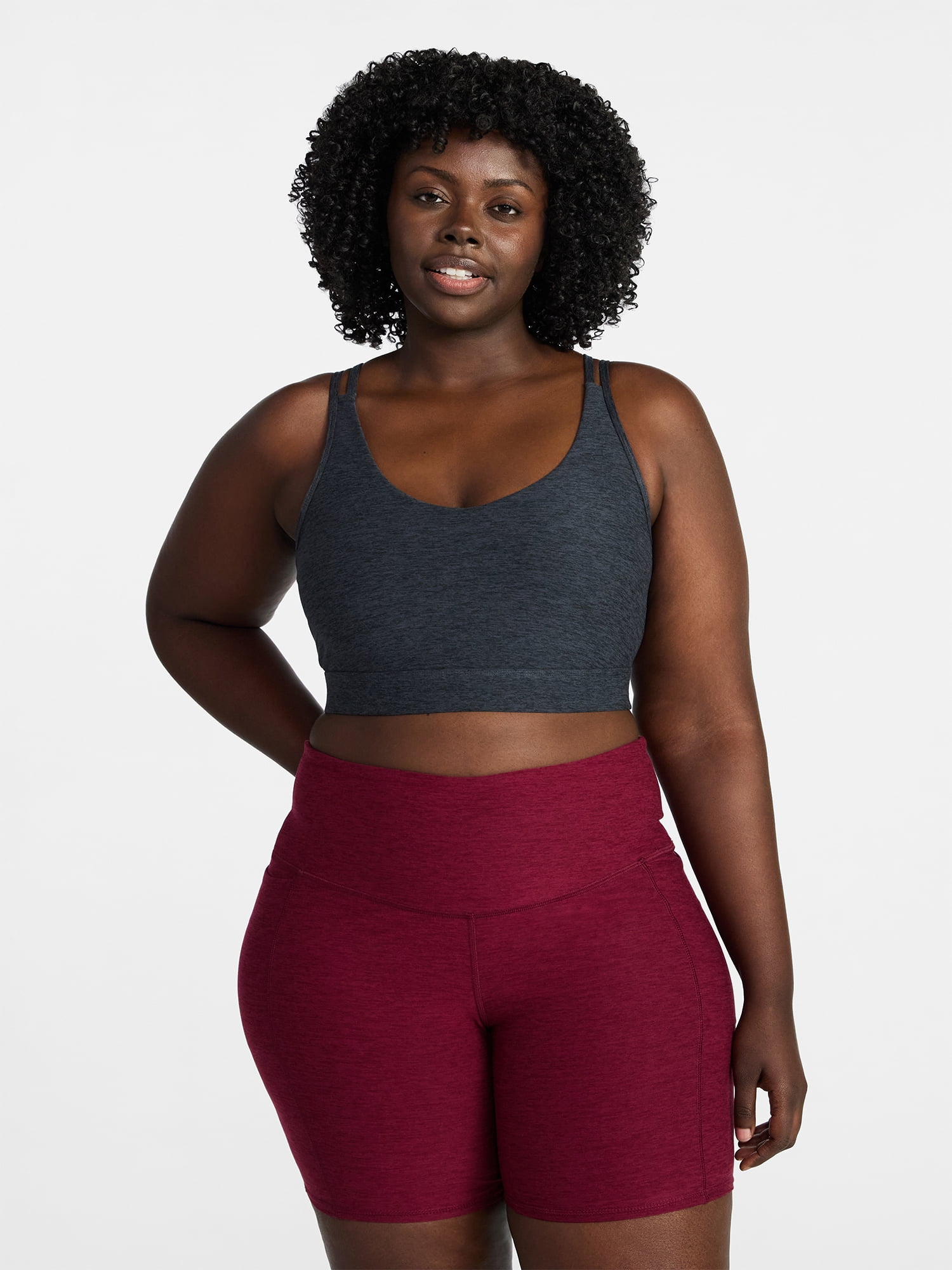 Athletic Works Women's Core Sports Bra, Sizes XS-4X