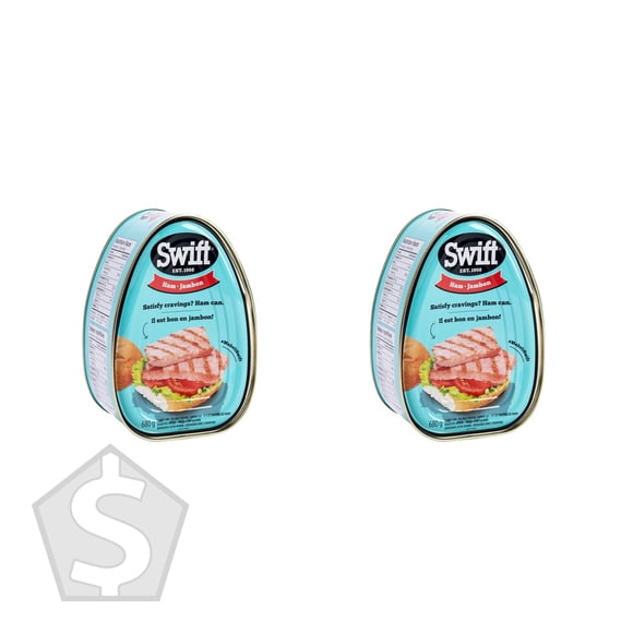 Swift Jambon en Conserve, 3 X 680 g - Lot de 2