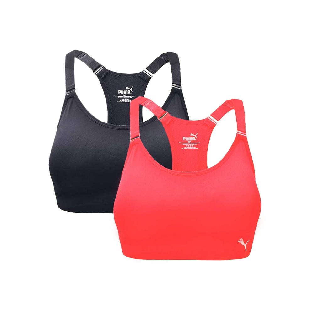 puma seamless sports bra sizing