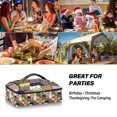 thumbnail image 7 of Iauyy Casserole Carrier for Hot Food Insulated Casserole Travel Carry Bag with Lid Food Warmer Bag for Party/Picnic,A Group Of Cute Cats, 7 of 7