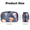 thumbnail image 5 of Jellyfish Digital Gadget Charger Case with Oxford Cloth, Waterproof, Hard Drive Cases, Digital Pouch, Charger Cord Organizer, Laptop Cord Organizer, 5.9x9.44x3.14 in., 5 of 6