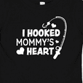 thumbnail image 4 of Inktastic I Hooked Mommy's Heart with Fishing Rod Boys or Girls Baby T-Shirt, 4 of 5
