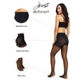 thumbnail image 2 of Hanes EcoSmart Women's Sheer Top Tights – Shaping Hosiery – Control Black S, 2 of 5