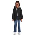 thumbnail image 3 of Weather Tamer Girls Long Sleeve Hooded Winter Puffer Coat, Sizes 4-16, 3 of 6
