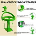 thumbnail image 3 of Gyroscopic Cup Holder for Car, Truck, Tractor, Boat and Bike, 360° Rotatable Anti-Spill Water Bottle Holder, 3 of 5