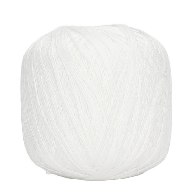 Cotton Yarn,Lace Thread White Anti Crochet Thread Yarnfor Knitting State-of-the-Art Design