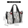 thumbnail image 2 of Travel Duffle Bag Red Black White Paisley Travel Tote Bags Carry on Luggage Waterproof Weekender Bags with Top Handle Adjustable Shoulde Strap for Travel Gym, 2 of 5