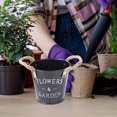 thumbnail image 2 of fsxdhpcsgfc Glass Vase Small Decorative Flower Pots With Floral Print For Indoor Outdoor And Storage Universal Design, 2 of 5