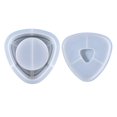thumbnail image 1 of 1 Set Triangle Ashtray Epoxy Resin Mold Cigarette Ash Container Silicone Mould, 1 of 3