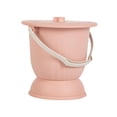 thumbnail image 3 of Orinal portátil de 4,5 l con tapa y asa para mujeres, niños y adultos Rosa, 3 of 8
