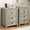B-Gray (2PCS), variant on Nightstand Set of 2, bedside table with charging station, White farmhouse 3 drawer nightstand Rustic night stand end tables for bedroom Living Room