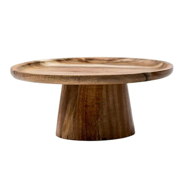 Pedestal para pastel, base alta, plato para cupcakes, plato redondo para sushi 20 centímetros