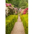 thumbnail image 2 of Bibikow, Walter 17x24 Black Ornate Wood Framed with Double Matting Museum Art Print Titled - Sweden-Scania-Molle-Krapperups Slott castle-ancient home of the Gyllenstierna family-public garden-, 2 of 4