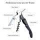 thumbnail image 2 of Wine Key Corkscrew - Wine Opener with Foil Cutter, Hinged Cork Screw Wine Bottle Opener, Profession, 2 of 4