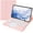 Pink, variant on REQO for Samsung Tab S8+/S8 Plus/S7 FE / S7 Plus Keyboard Case- Touchpad Detachable Keyboard with S Pen Holder Cover for 12.4 inch Galaxy Tab S8 Plus 2022/ S7 FE 2021/ S7+ 2020 Tablet,Black