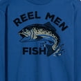 thumbnail image 3 of Instant Message - Reel Men Fish - Men's Long Sleeve T-Shirt, 3 of 6