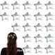 thumbnail image 1 of 20 pinzas para el pelo con forma de estrella, pinzas para el pelo largas y antideslizantes, pinzas pequeñas de metal para el pelo para mujeres, accesorios para el pelo fino para niñas, peinados, 1 of 5