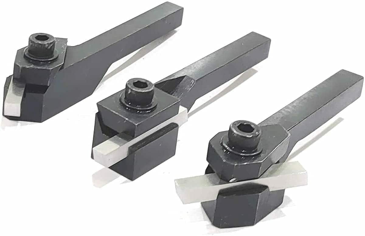 Quality Small Lathe Turning Tool Sets with HSS Tool Bits (8MM SQ. SHANK)