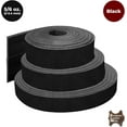 thumbnail image 3 of ELW 5-6 oz 2-2.4mm Black Straps, Belts, Strips 2.75" Wide X 50" Length 6.9cm x 1.27m Full Grain Leather Crazy Horse Belt Medium DIY Craft, Pet Collars, Blanks, Accessory, Jewelry, Wrapping, 3 of 9