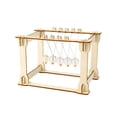 thumbnail image 2 of STARTIST Newton's Cradle DIY Desktop Wood Kids Craft Set Balance Ball for Home Office, 2 of 9
