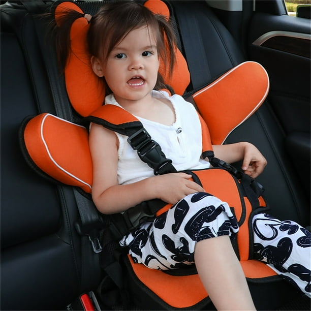 ZAXARRA Travel Car Seat Cushions Foldable Lightweight Comfortable