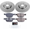 thumbnail image 3 of PowerStop Front Z23 Evolution Sport Carbon-Fiber Ceramic Brake Pad and Drilled & Slotted Rotor Kit Fits: VOLVO Select Models K5702, 3 of 10