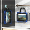 thumbnail image 6 of For Kindle Fire HD 8 Tablet 12th Generation 2022 Release Case, 360 Rotatable Handle Stand, Shoulder Strap, Drop-Proof Design, Blue, 6 of 7